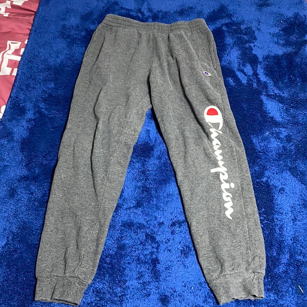 Grey sweatpants